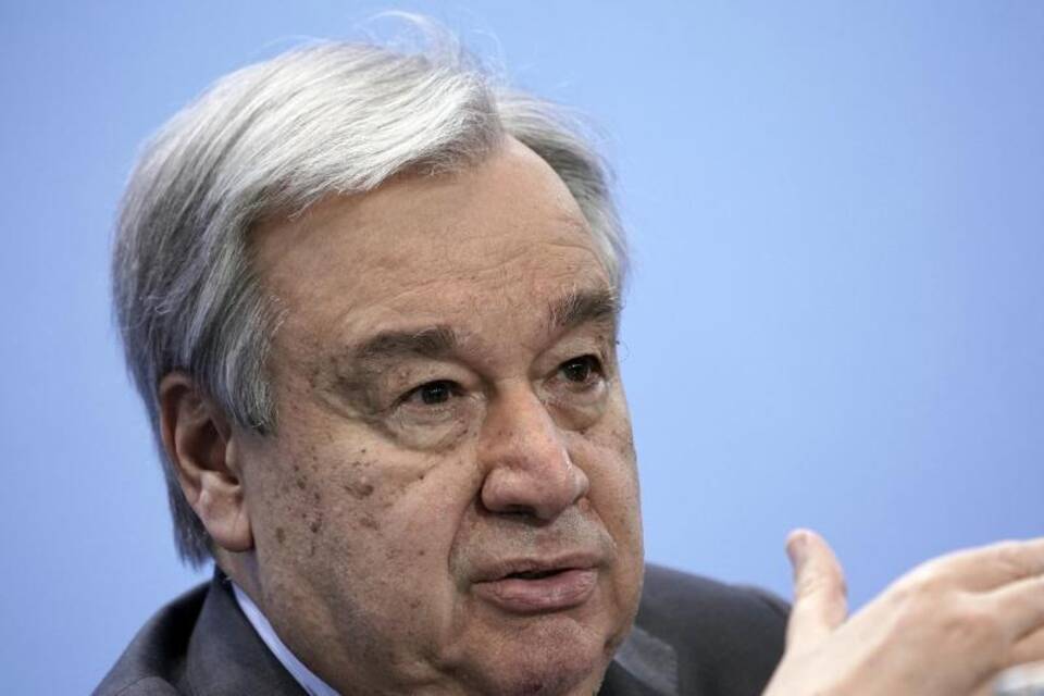 UN-Generalsekretär Antonio Guterres