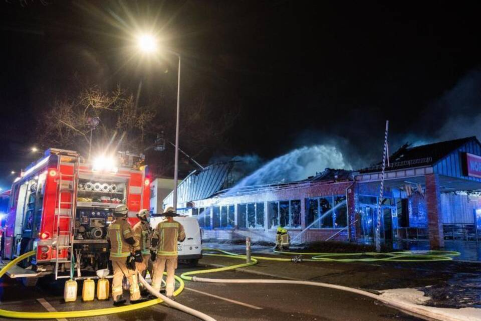 Großbrand in Berlin