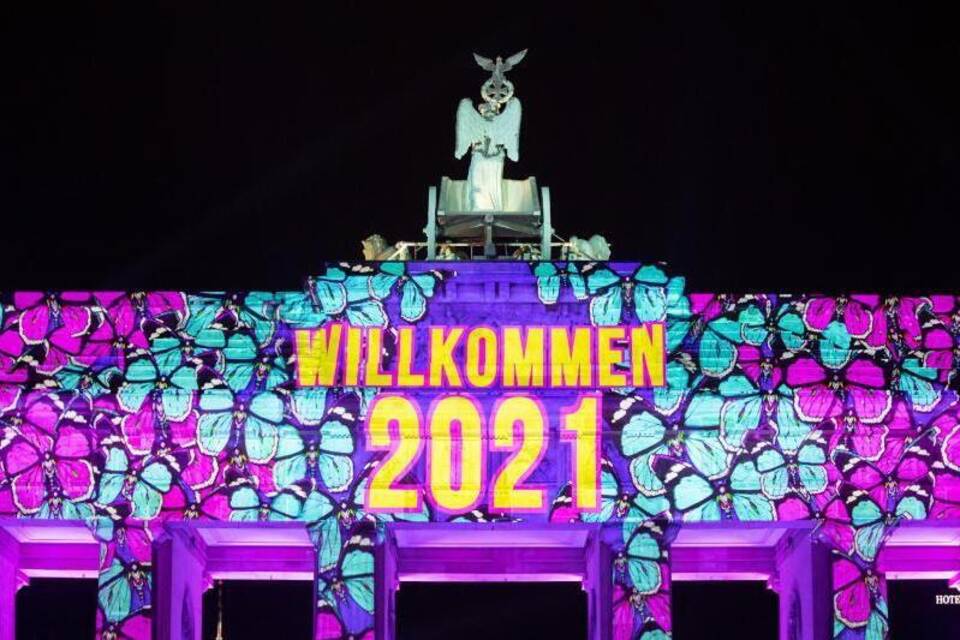 Brandenburger Tor an Silvester