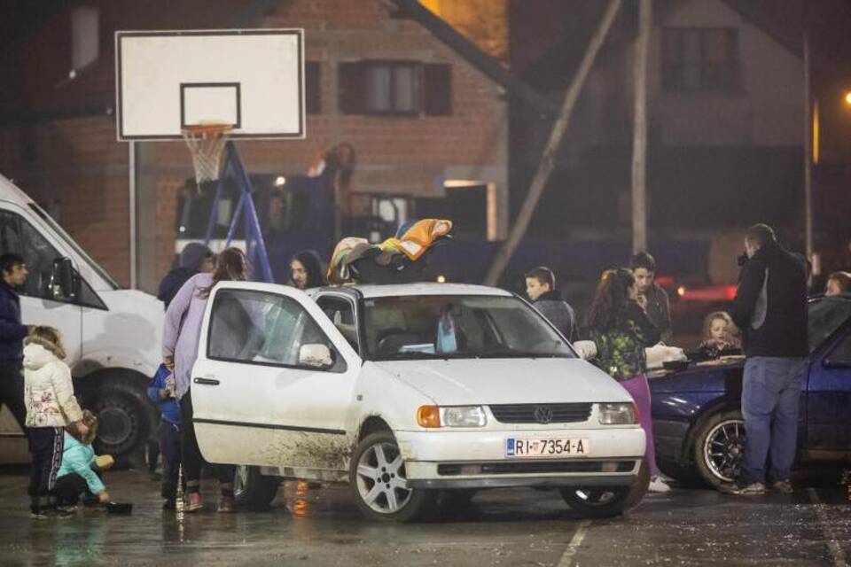 Nach den Erdbeben in Kroatien Nach den Erdbeben in Kroatien