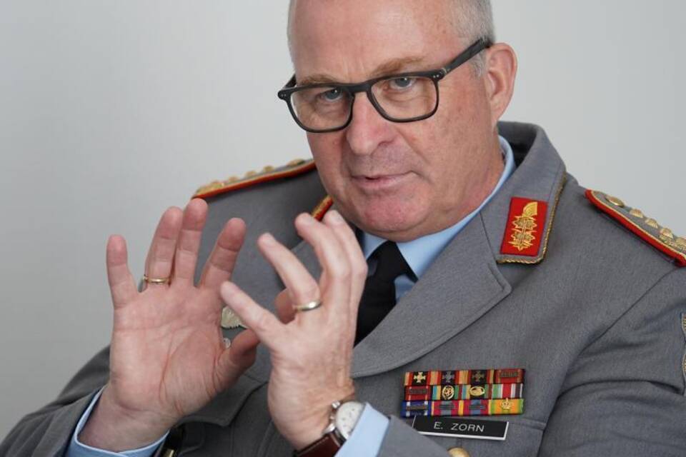 Der Generalinspekteur der Bundeswehr, Eberhard Zorn