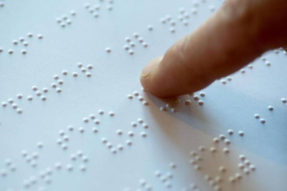Braille-Schrift Braille-Schrift