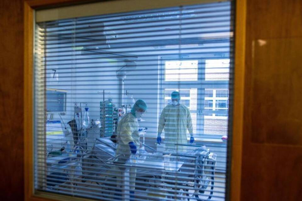 Behandlung von Corona-Patienten Behandlung von Corona-Patienten