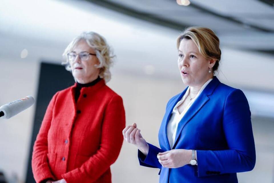 Franziska Giffey und Christine Lambrecht