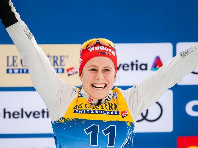 Bei Tour de Ski überzeugend Das WMGesicht der Langläufer Katharina