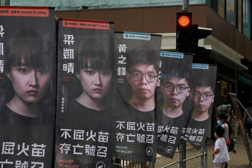 Rund 50 prodemokratische Aktivisten in Hongkong festgenommen