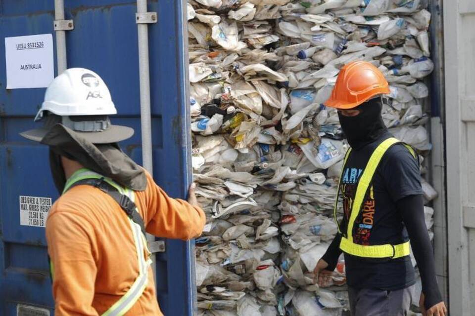 Plastikmüll in Malaysia