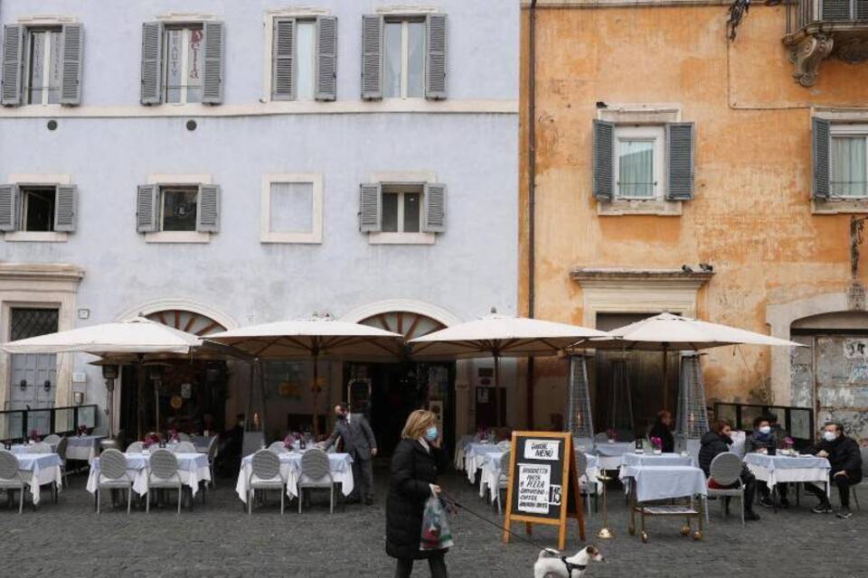 Lockerung in Italien