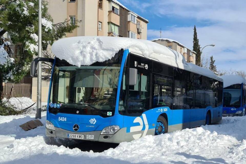 Sturmtief «Filomena» in Spanien