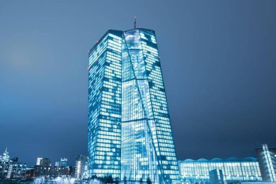Europäische Zentralbank in Frankfurt Europäische Zentralbank in Frankfurt