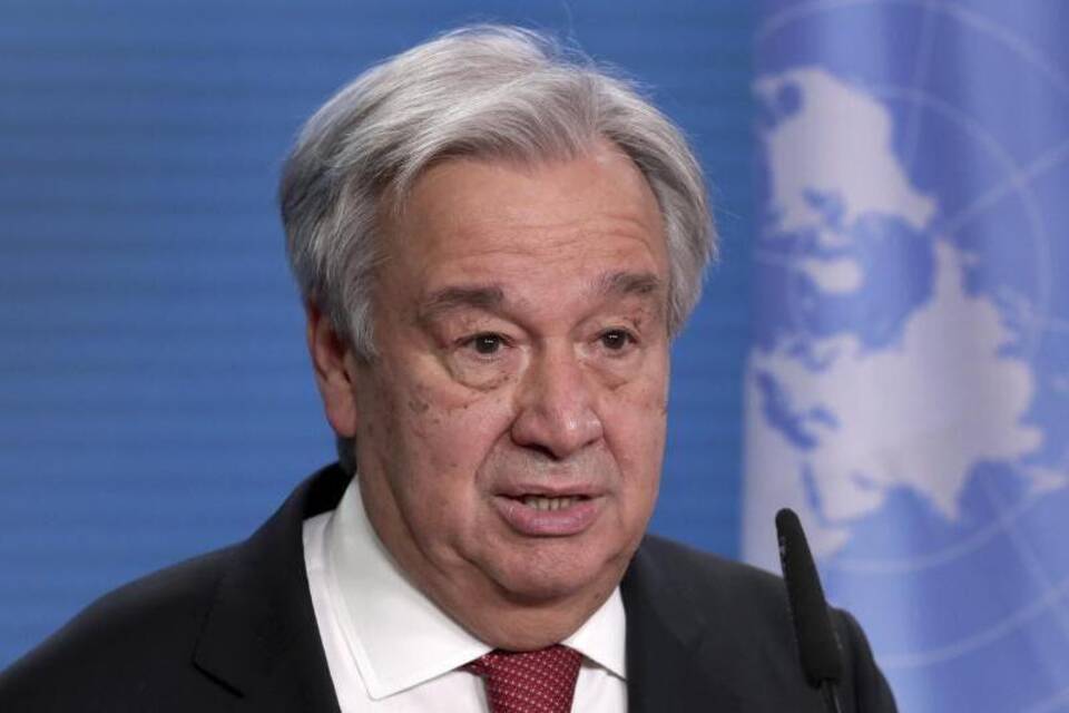Guterres will weitere fünf Jahre UN-Chef bleiben