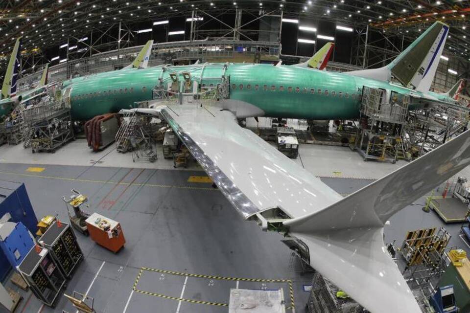 Produktion bei Boeing Produktion bei Boeing