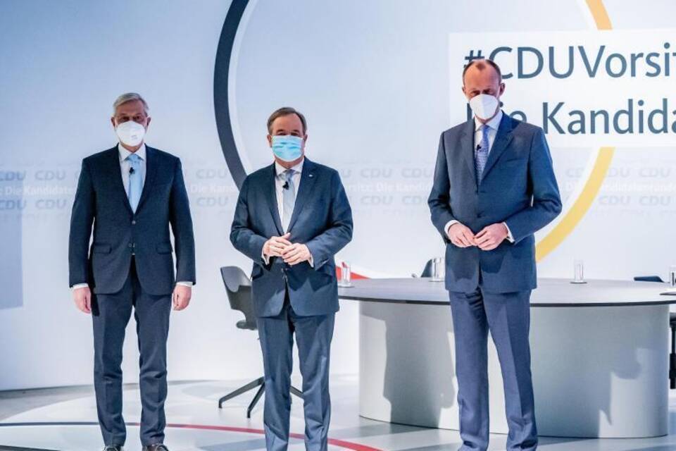 Kandidaten für den CDU-Parteivorsitz Kandidaten für den CDU-Parteivorsitz