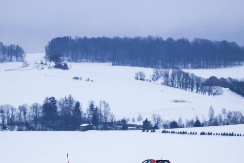 Winter in Sachsen