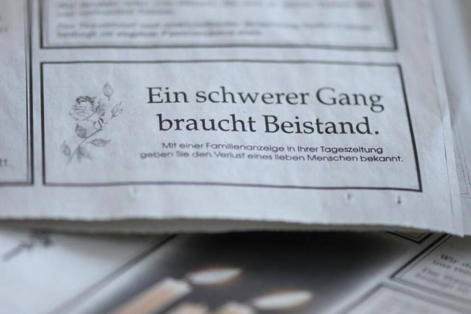 Traueranzeigen Traueranzeigen