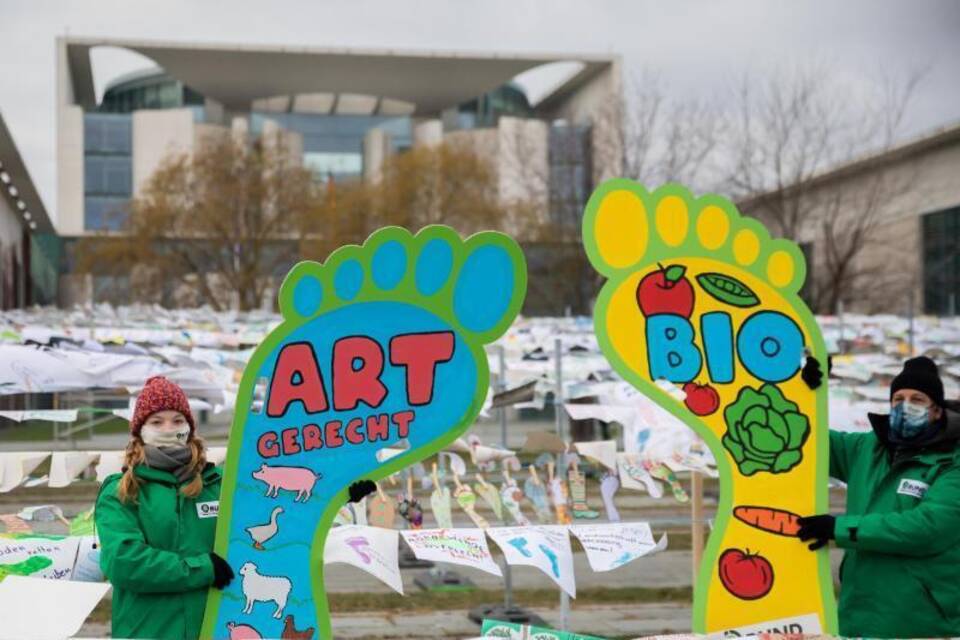 Demonstration für Agrarwende