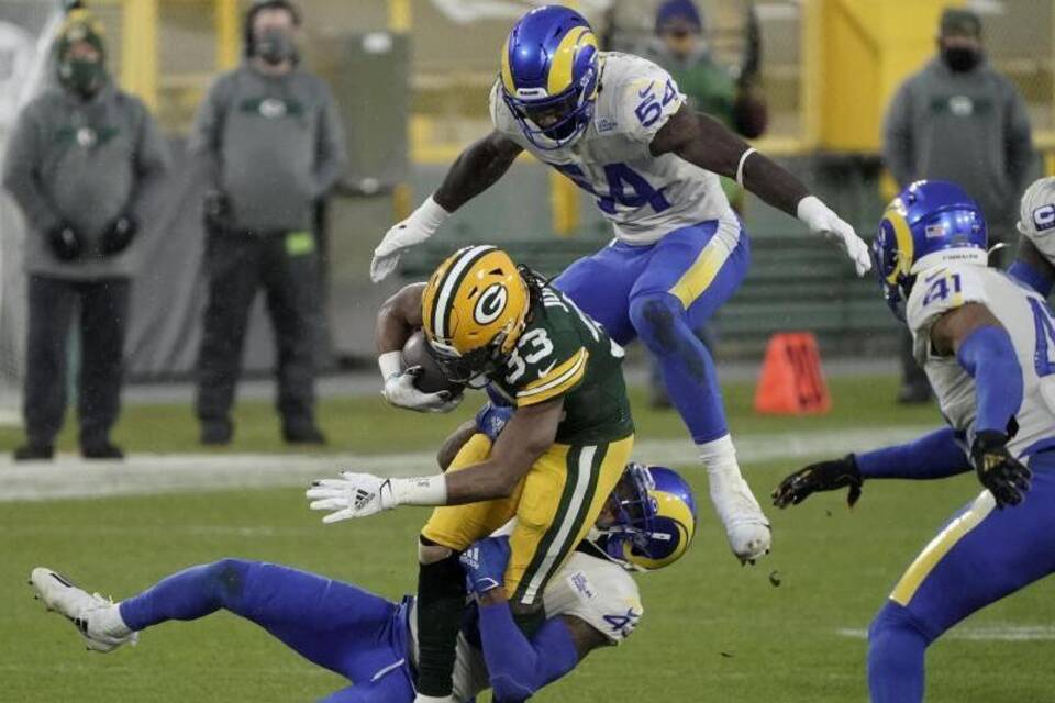 Green Bay Packers gegen Los Angeles Rams Green Bay Packers gegen Los Angeles Rams