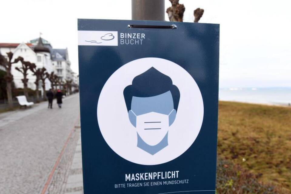 Maskenpflicht auf Rügen