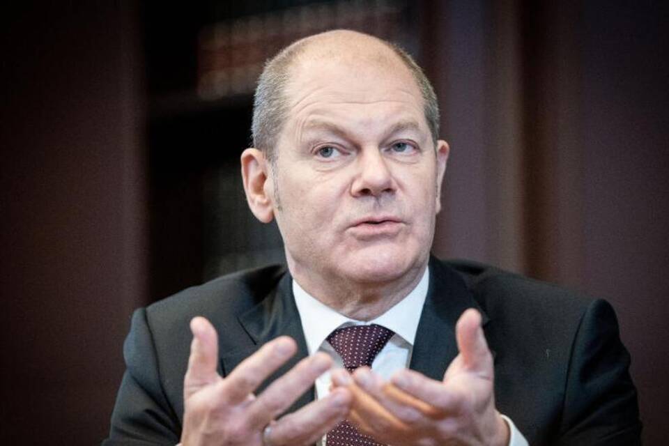 Bundesfinanzminister Scholz