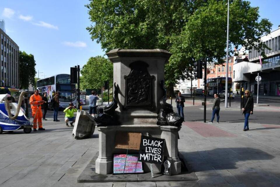 «Black Lives Matter»-Demo in Bristol «Black Lives Matter»-Demo in Bristol