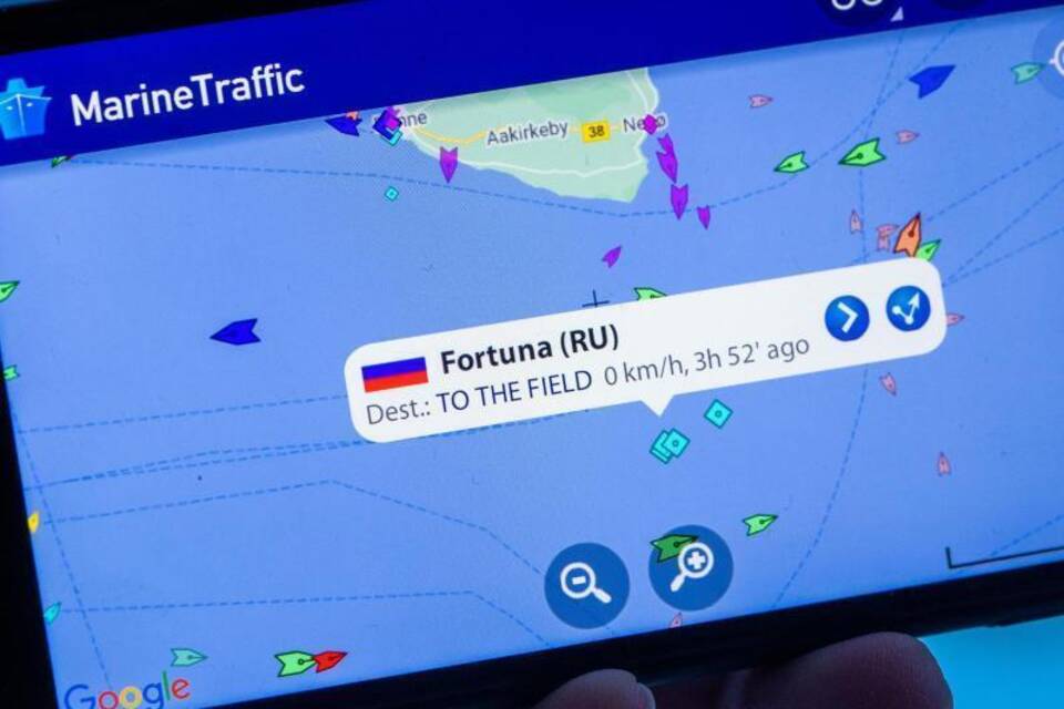 Verlegeschiff Fortuna für Nord Stream 2 Verlegeschiff Fortuna für Nord Stream 2