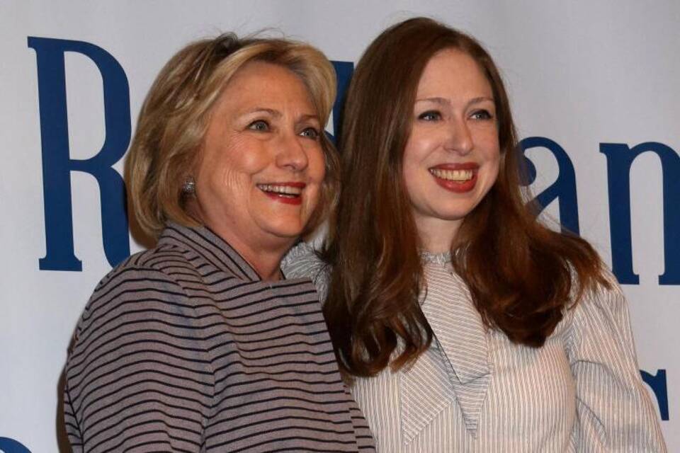 Hillary und Chelsea Clinton Hillary und Chelsea Clinton