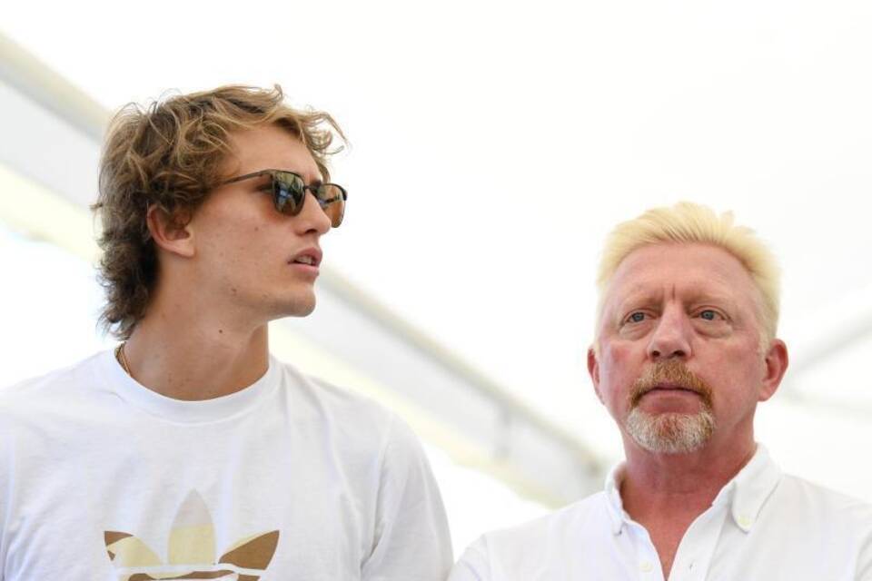 Zverev und Becker Zverev und Becker