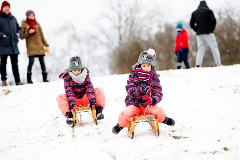 Freude über Schnee Freude über Schnee