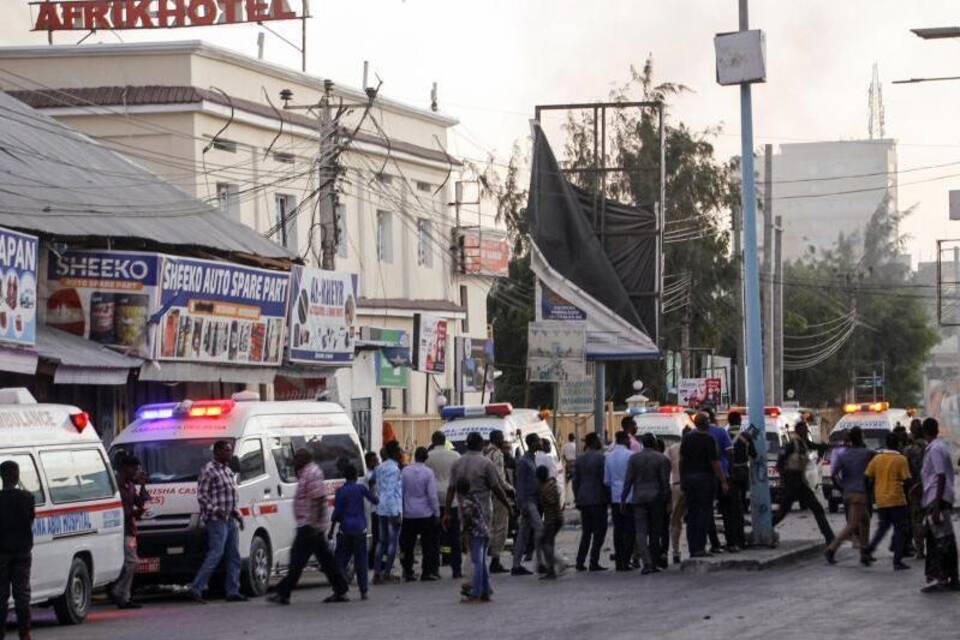 Anschlag auf Hotel in Mogadischu