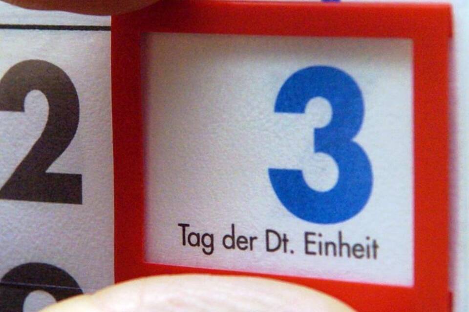 Tag der Deutschen Einheit Tag der Deutschen Einheit