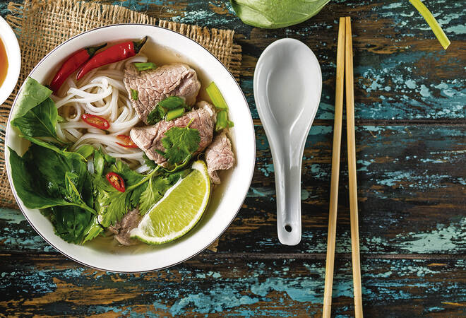 Vietnam lässt grüßen: Pho ist eine der berühmtesten Suppen der Welt ...