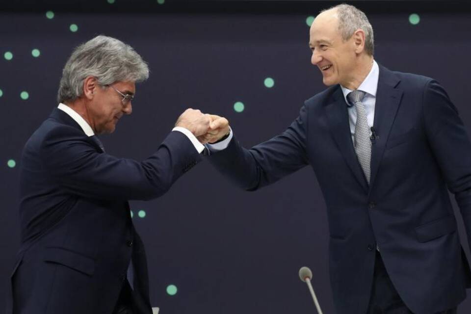 Joe Kaeser und Roland Busch Joe Kaeser und Roland Busch