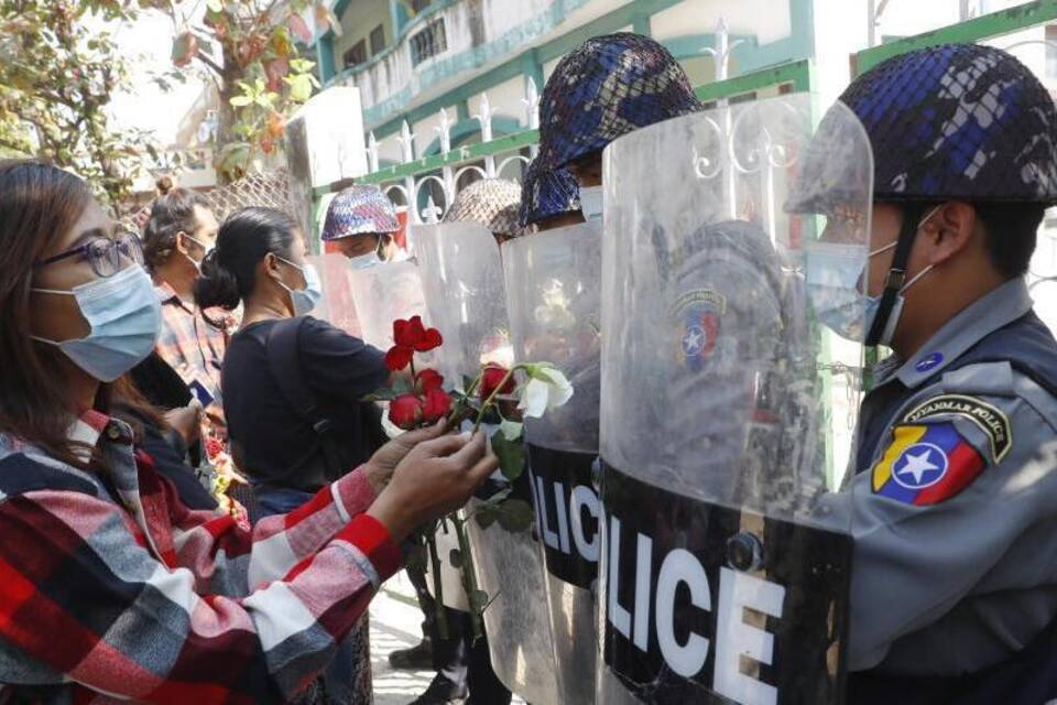 Nach dem Militärputsch in Myanmar Nach dem Militärputsch in Myanmar