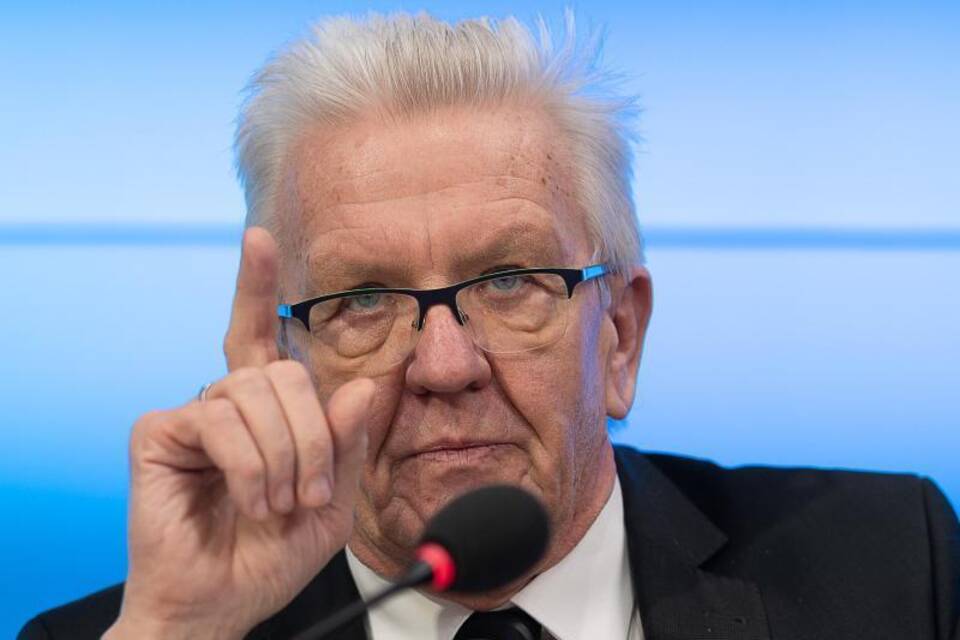Baden-Württembergs Ministerpräsident Kretschmann gegen Lockerunge