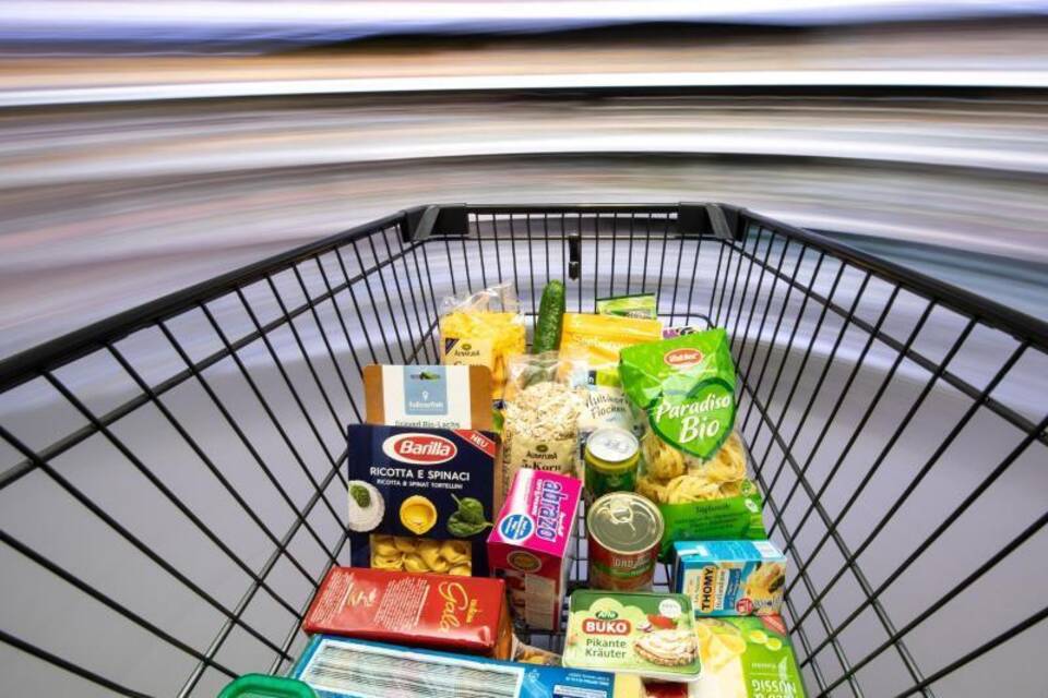 Einkaufen im Supermarkt Einkaufen im Supermarkt