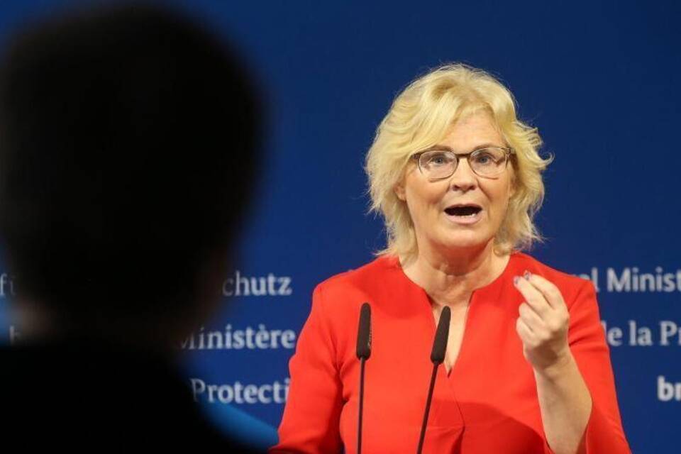 Justizministerin Christine Lambrecht Justizministerin Christine Lambrecht