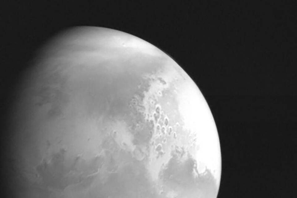 Chinas Sonde «Tianwen 1» erreicht Mars-Umlaufbahn Chinas Sonde «Tianwen 1» erreicht Mars-Umlaufbahn