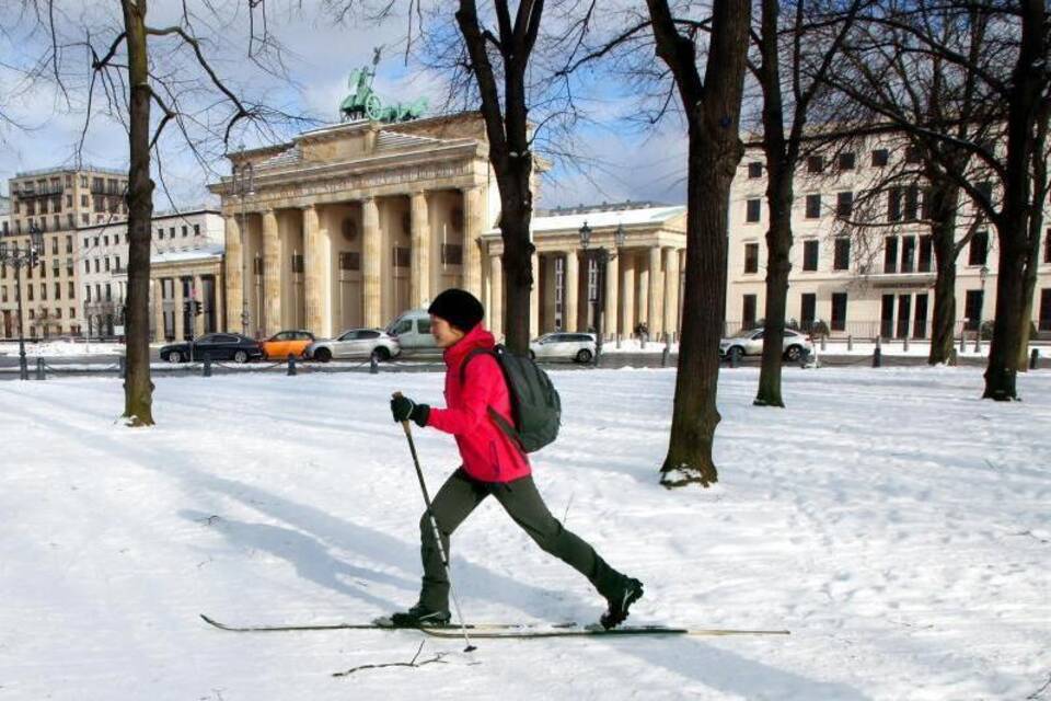 Winterwetter in Berlin