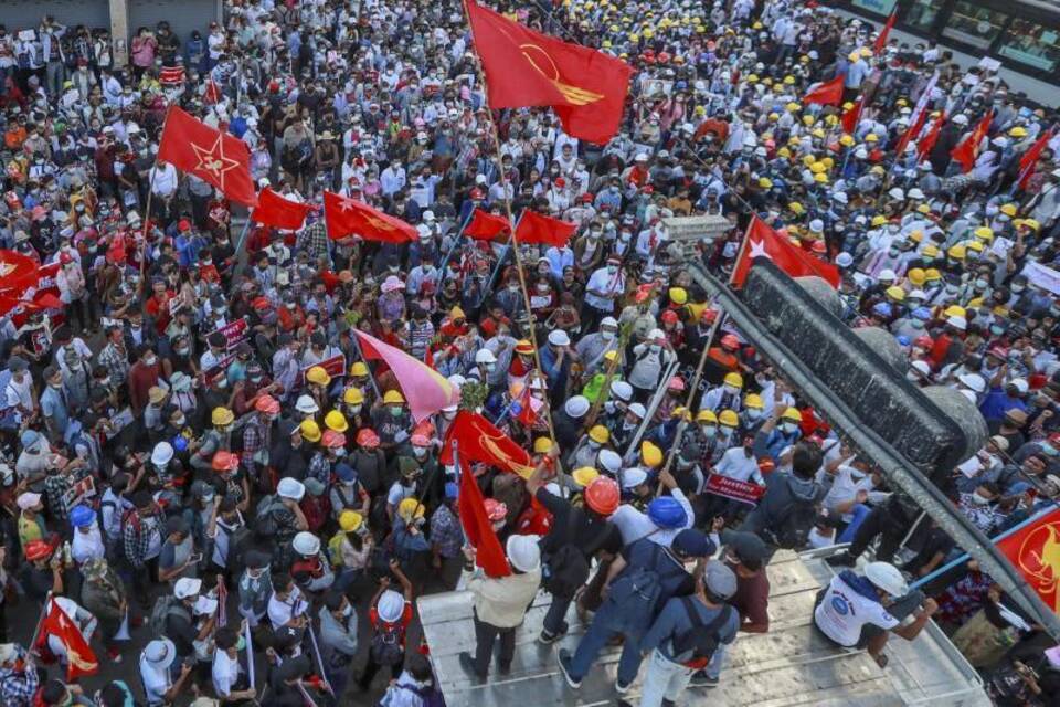 Proteste in Myanmar Proteste in Myanmar