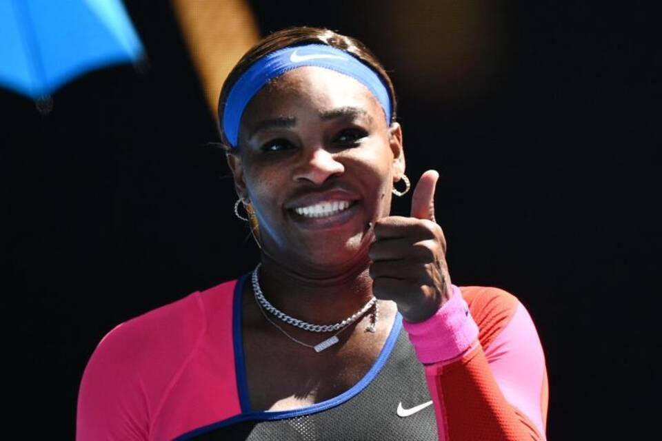 Serena Williams erreicht Viertelfinale der Australian Open
