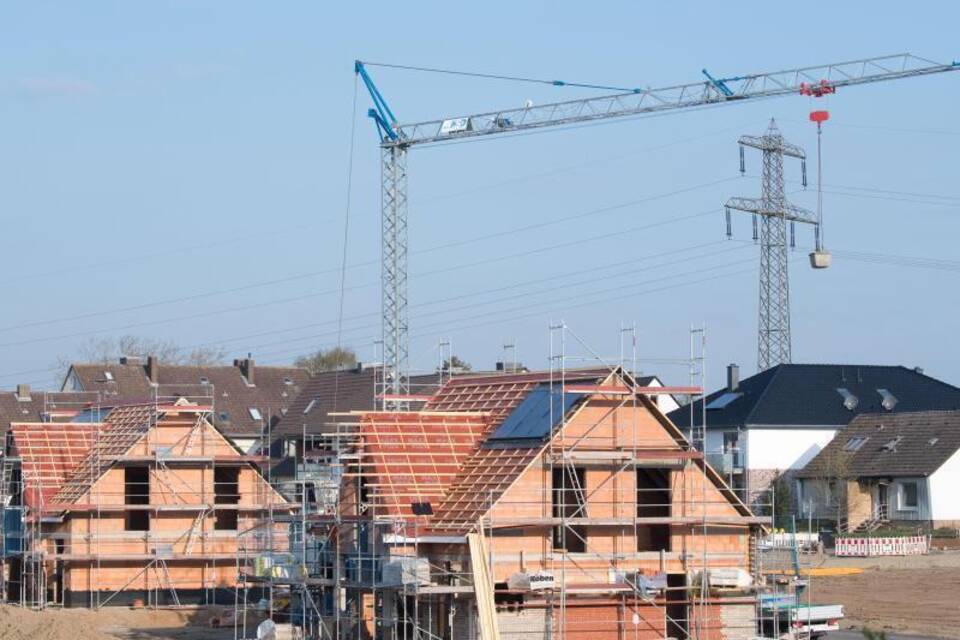 Einfamilienhäuser im Bau Einfamilienhäuser im Bau