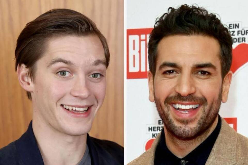 Jonas Nay und Elyas M'Barek Jonas Nay und Elyas M'Barek