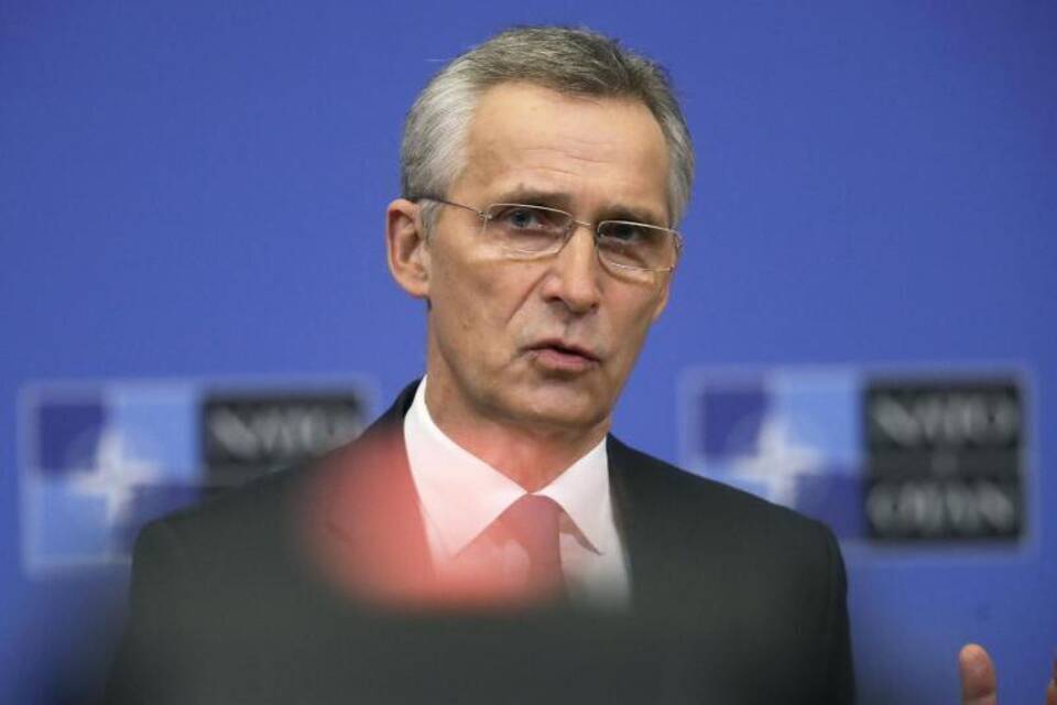 Nato-Generalsekretär Stoltenberg Nato-Generalsekretär Stoltenberg