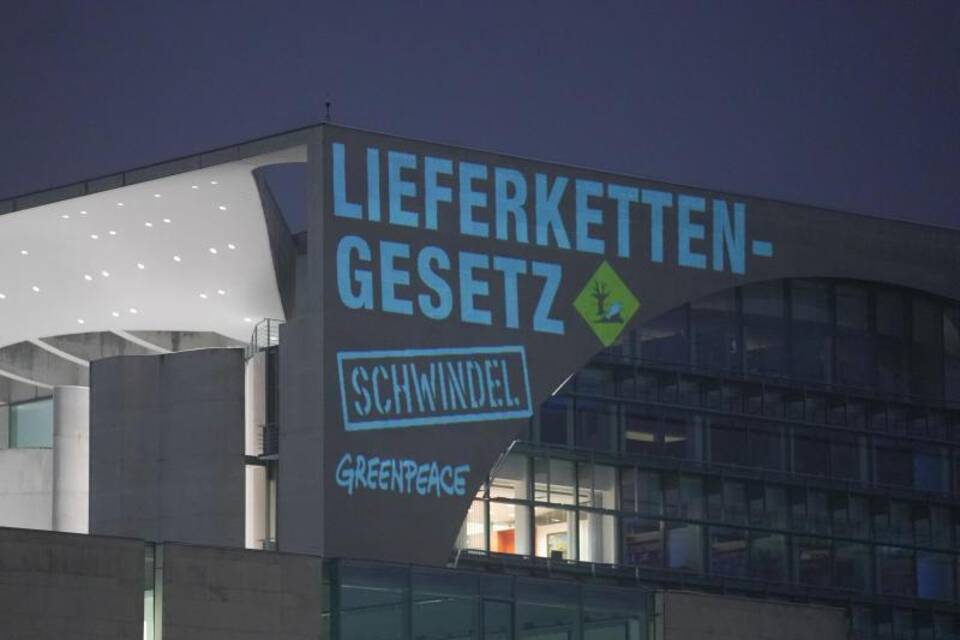 Greenpeace-Aktion Greenpeace-Aktion