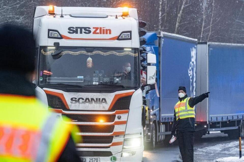 Verkehrslage an deutsch-tschechischer Grenze Verkehrslage an deutsch-tschechischer Grenze