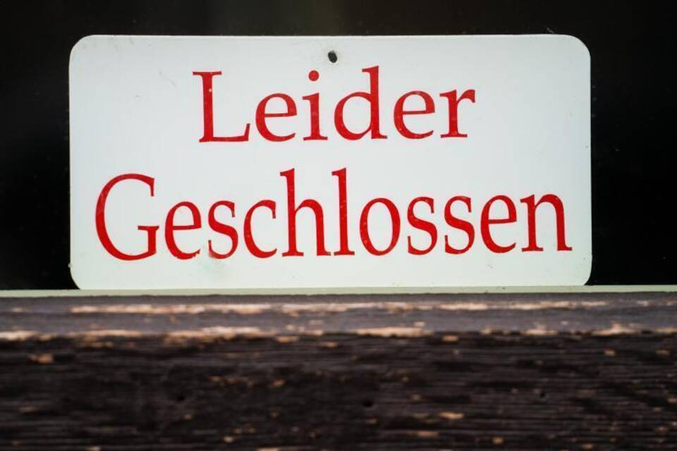 Geschlossen-Schild Geschlossen-Schild