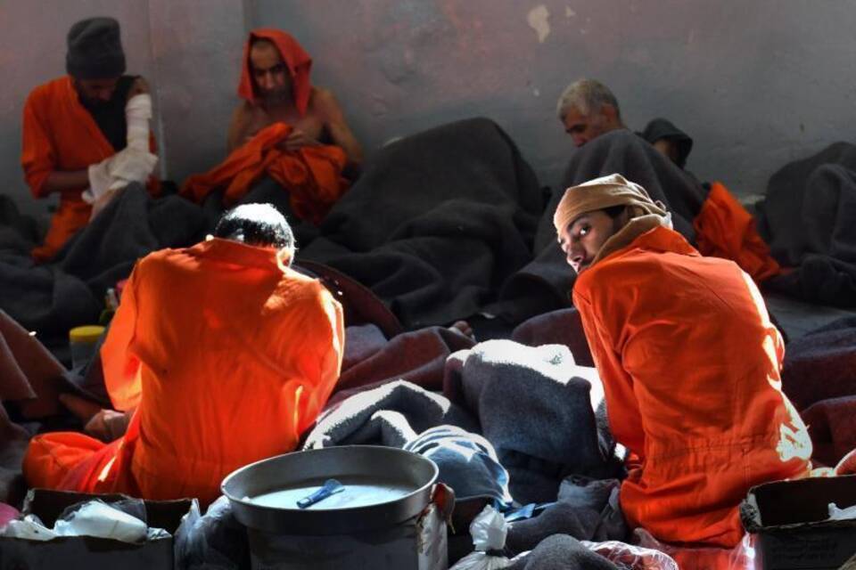 IS-Gefängnis in Syrien IS-Gefängnis in Syrien