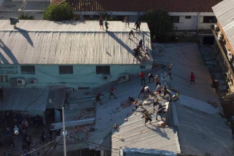 Gefängnisaufstand in Paraguay Gefängnisaufstand in Paraguay