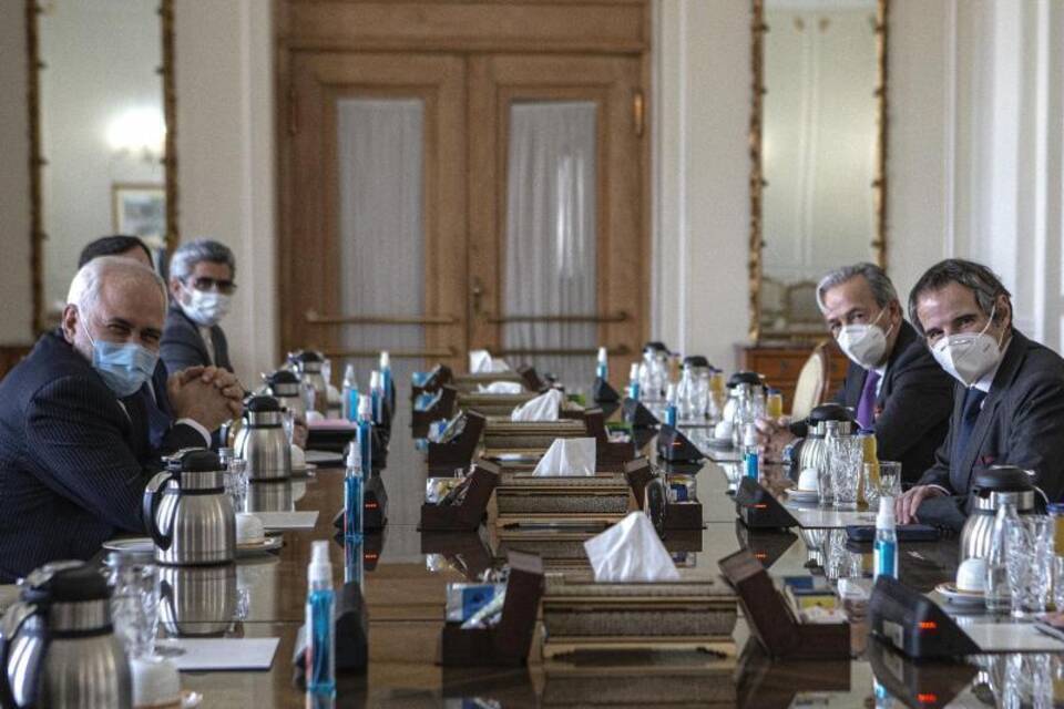 IAEA-Chef Grossi zu Kontrollen im Iran IAEA-Chef Grossi zu Kontrollen im Iran
