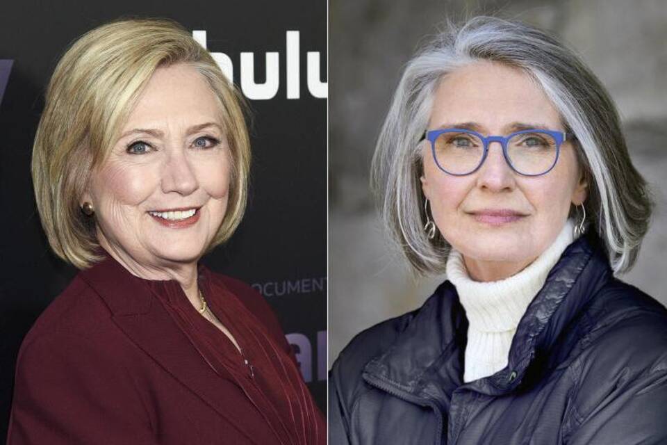 Hillary Clinton + Louise Penny